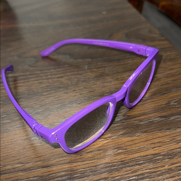 Bunny Eyez Anna-10 Purple Women's Glasses - Readers +3.00 - Picture 2 of 7